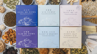 Carefully crafted by certified TCM practitioners, our nutrient-dense and flavorful tea bags cater to our various health needs, from curing a cold to improving overall health and immunity